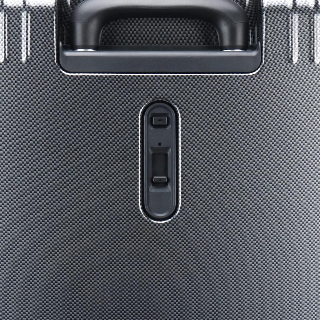 Suitcase Carry Case Carry Bag Large Large Capacity L Size 10 Nights or More 100L Caster Stopper Twin Wheel Casters Palisade Black Carbon [Ace Tokyo]