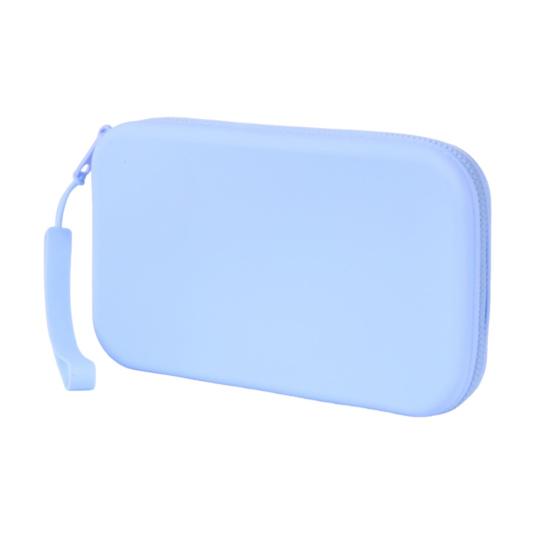 Silicone Pencil Case Aesthetic Pencil Pouch Multifunctional Zipper Cosmetic Storage Bag for Stationery Makeup Brushes Keys