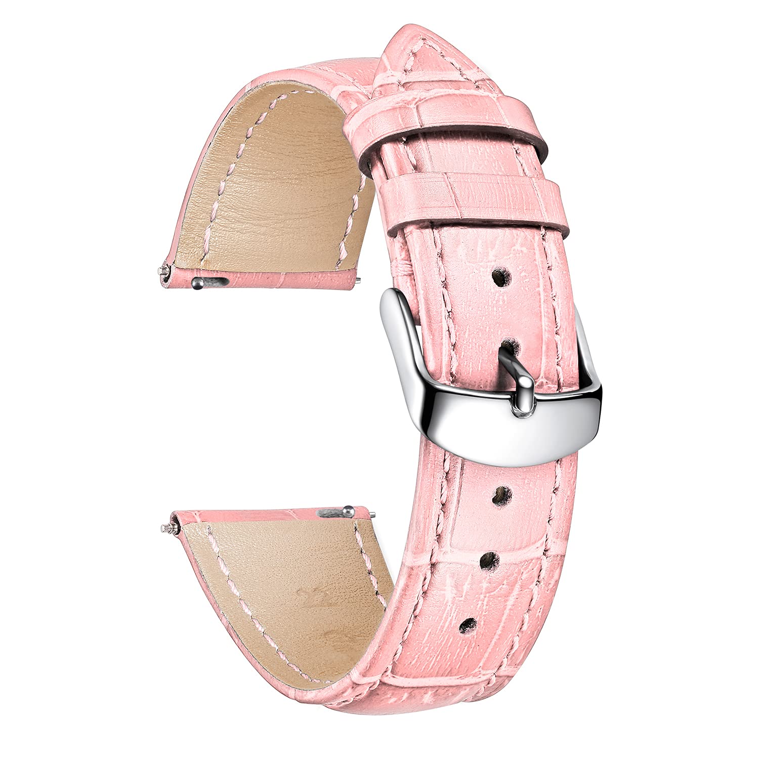 

[BINLUN] Кожаный ремешок для часов из натуральной телячьей кожи, сменный ремешок для часов с быстрой фиксацией, часы из натуральной кожи 10 mm