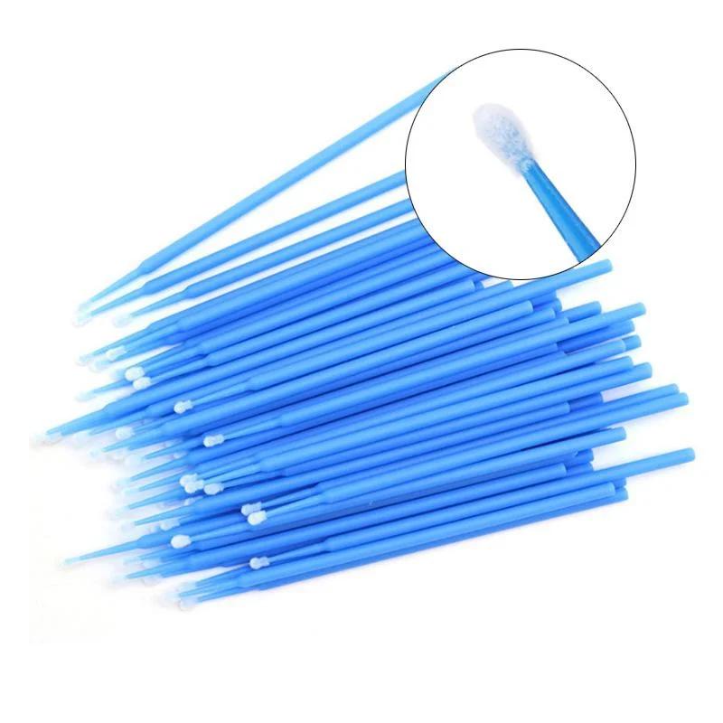100Pcs Disposable Cotton Swab Eyelash Extension Tools Mascara Applicator Brush Lashes Extension Makeup Applicator Remove Tool