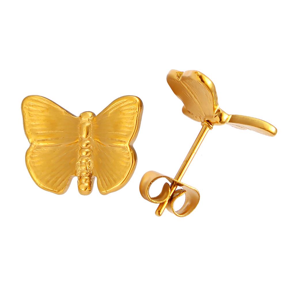 2024 Spring/Summer Fresh Butterfly Wing Earrings - Trendy Commute Design & Unique Style