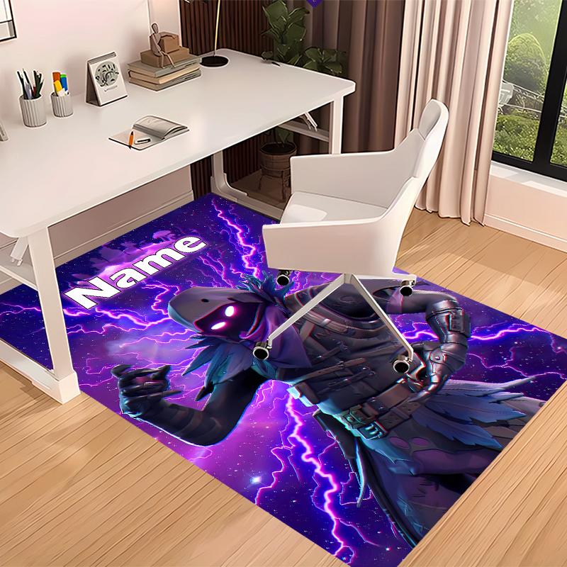 Custom personalization Fortnite Print Area Rug - Soft, Washable Non-Slip Indoor Mat,Living Room,Home&Office Decorative Rug