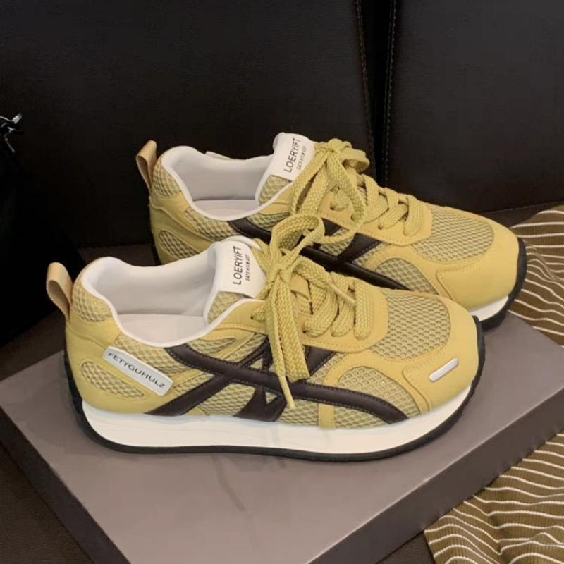 Sneakers Women's Summer Mesh Breathable New Running Shoes Lightweight Soft Sole Ultra-light Casual Dad Shoes