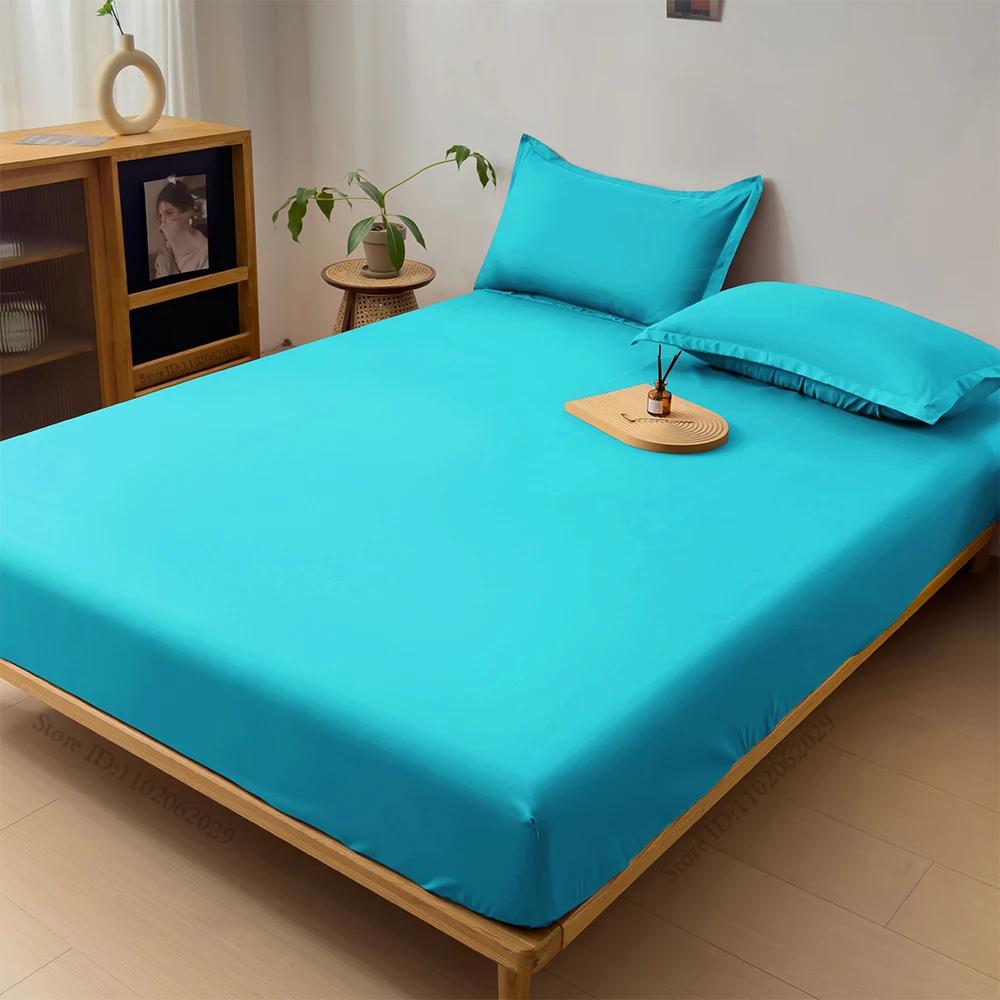 2025 Waterproof Mattress Covers Fitted Sheets Bed Bedspreads Fabric Thick Mattress Protector for Single Double 120/140/160