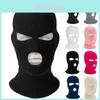 Stylish And Functional Winter Ski Mask For Men And Women With 3 Hole Design