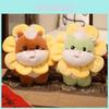 Chinese Zodiachorse Plush Toy With Sunflower Design For Kids And Collectors