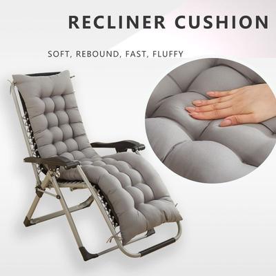 Recliner Soft Cushion Thickened Cotton Rocking Chair Bench Cushion Office Chair Tatami Cushion for Outdoor Camping