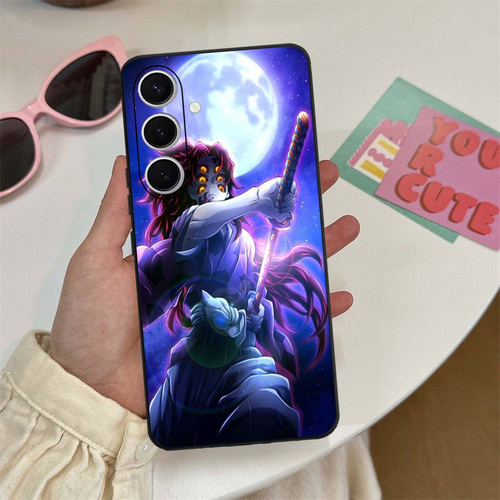 Anime Demon Slayer Phone Case For Samsung S 20 21 22 23 Lite Plus Ultra Clear Mobile Cover Funda