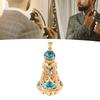 Vintage Perfume Bottle Reusable Zinc Alloy Middle Eastern   Hollow Out Sealed Liquid Bottle