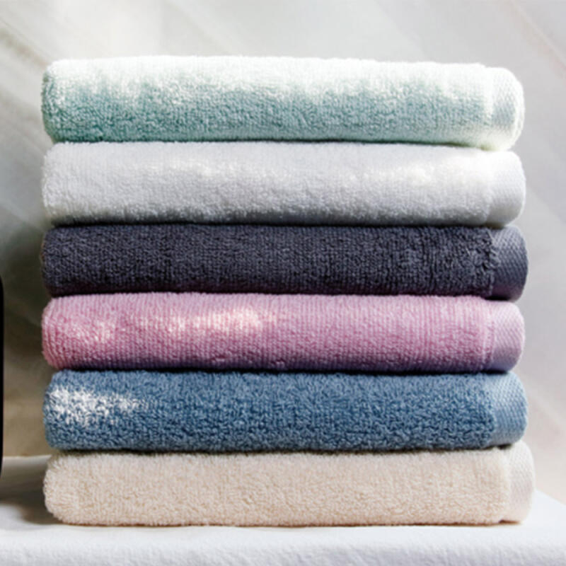 Fluffy Rune Hotel Towels 30 count 130g x 20 sheets Sky Blue