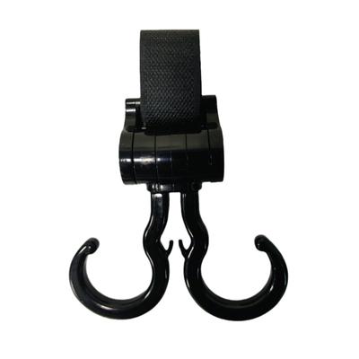 Stroller Hook and 360 Degree Rotating Loop for Hanging Purse & Shopping Bag Pram Hook for Pushchair Pram Organizers Hook