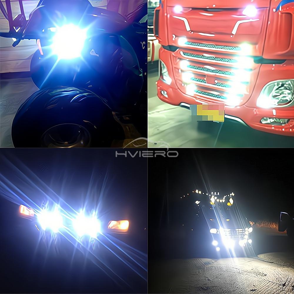 1pcs 23mm Eagle Eye Auto Daytime Running Lamp Ultra Bright Car Parking Backup Turn Signal Light Brake Trunk Fog Bulb Waterproof