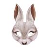 1 Pcs Halloween Mask Rabbit Mask Half Face Mask Eye Mask Adult Mask Party Cosplay Mask