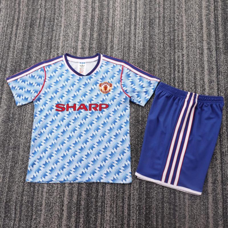 Popular Club Vintage Kids Set 0001, 1011, 0102, 1213, 1314 Manchester United Printable