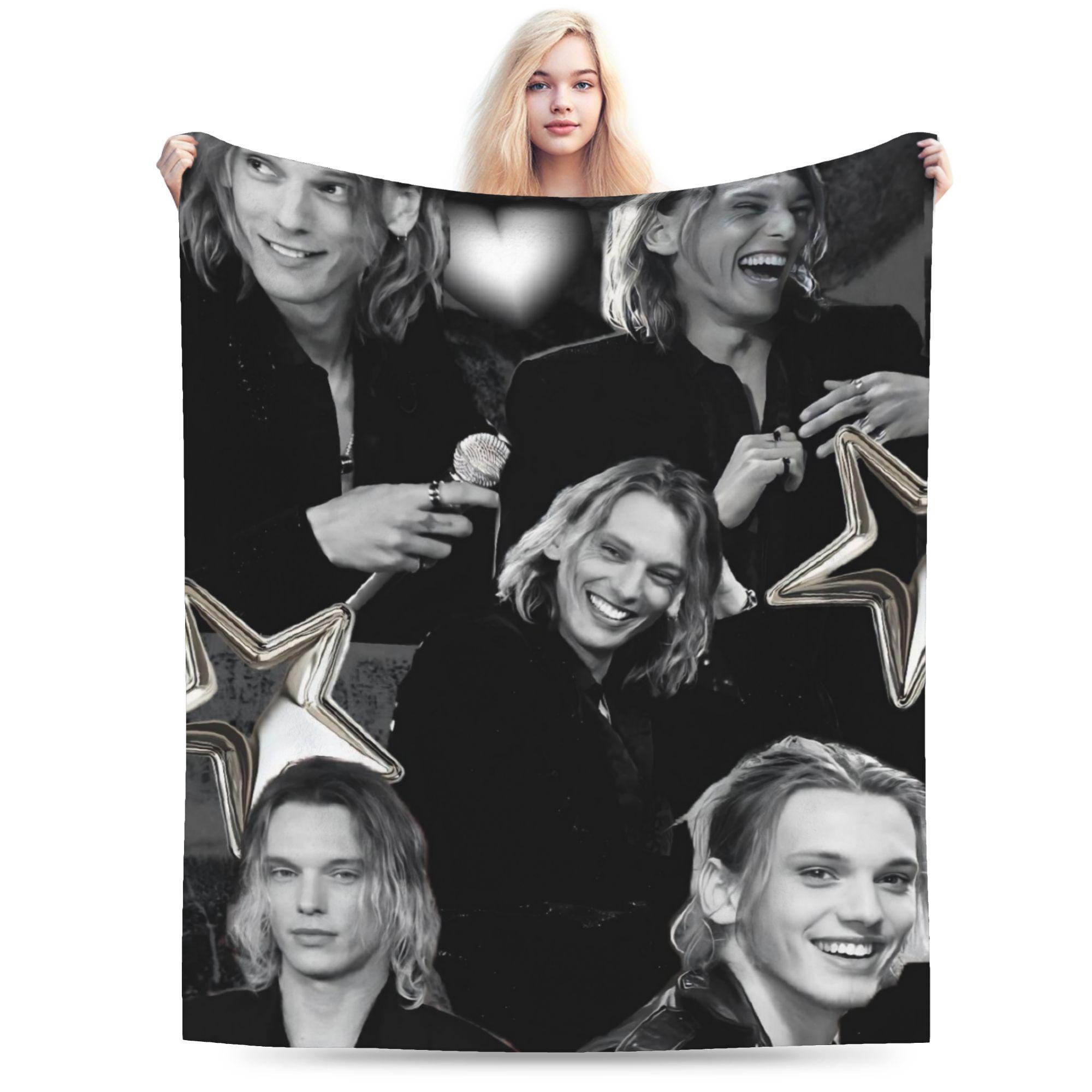 

Jamie Campbell Bower Throw Blanket for Couch Soft Fuzzy Plush Blanket 50x60 Inch Multi-size Bedspreads for All Seasons 75x90cm