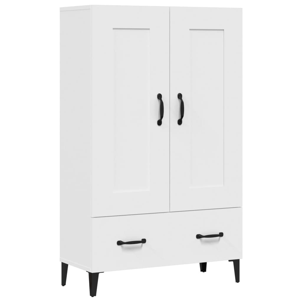 Highboard White 70 x 31 x 115 cm Particleboard