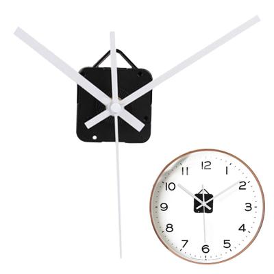 1 set meccanismo di movimento dell'orologio muto parte di riparazione fai da te in plastica utile senza cornice per la casa