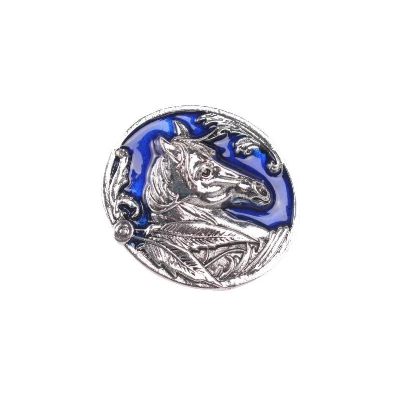 Medieval Vintage Western Horse Brooch Literary Retro Old Jewelry