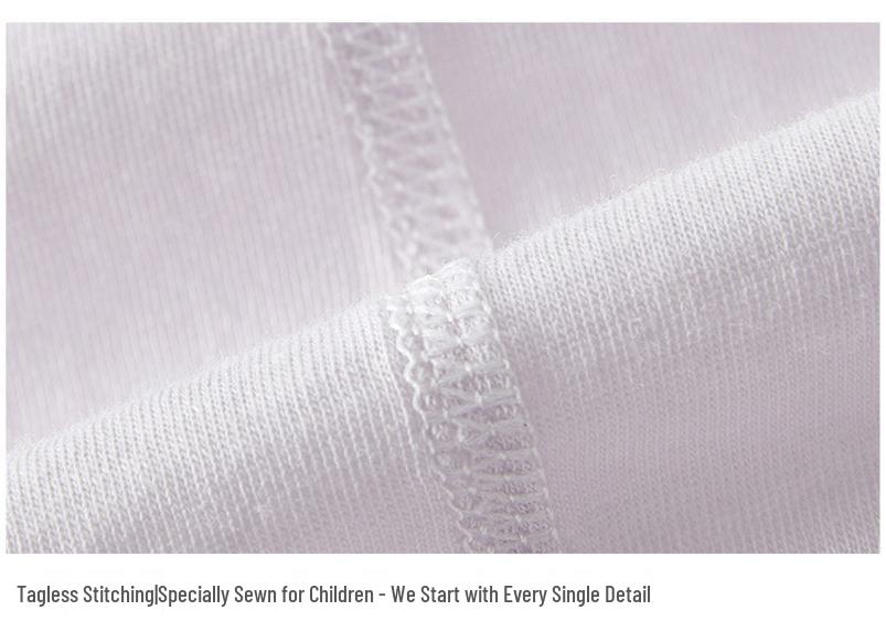 Tagless Double-Layer Cotton Newborn Bodysuit - Breathable, Thin Pajamas for Spring & Autumn