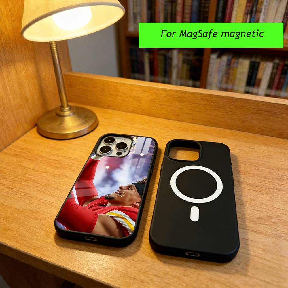 Patrick Mahomes Phone Case For iPhone17,16,15,14,13,12,11 Plus,Pro Magnetic For Magsafe Wireless Charging