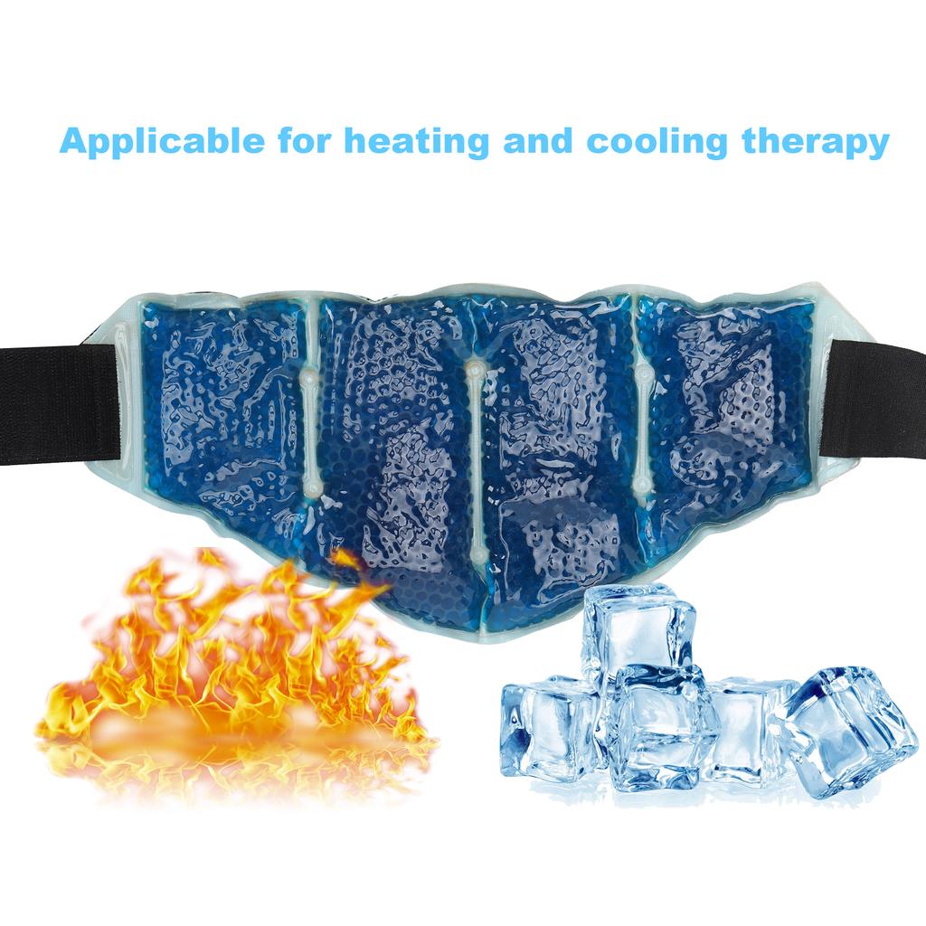 PVC Gel Beads Cold Hot Compress Pack Reusable Pain Swelling Relieve Cooling Heating Compress Bag