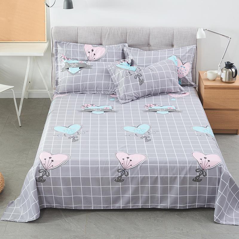 All-Season Soft Brushed Twill Bed Sheets and Duvet Covers for Double, Single, and Dorm Beds – Skin-Friendly Comfort