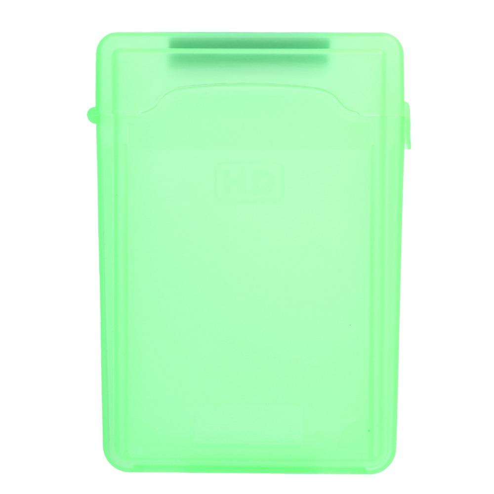 3.5in Hard Disk Protection Box ABS Transparent Waterproof Hard Drive Case Shockproof Not Inclube Hard Disk