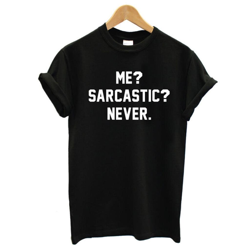 Sarcastic Never T-Shirt – Funny Unisex Cotton Tee