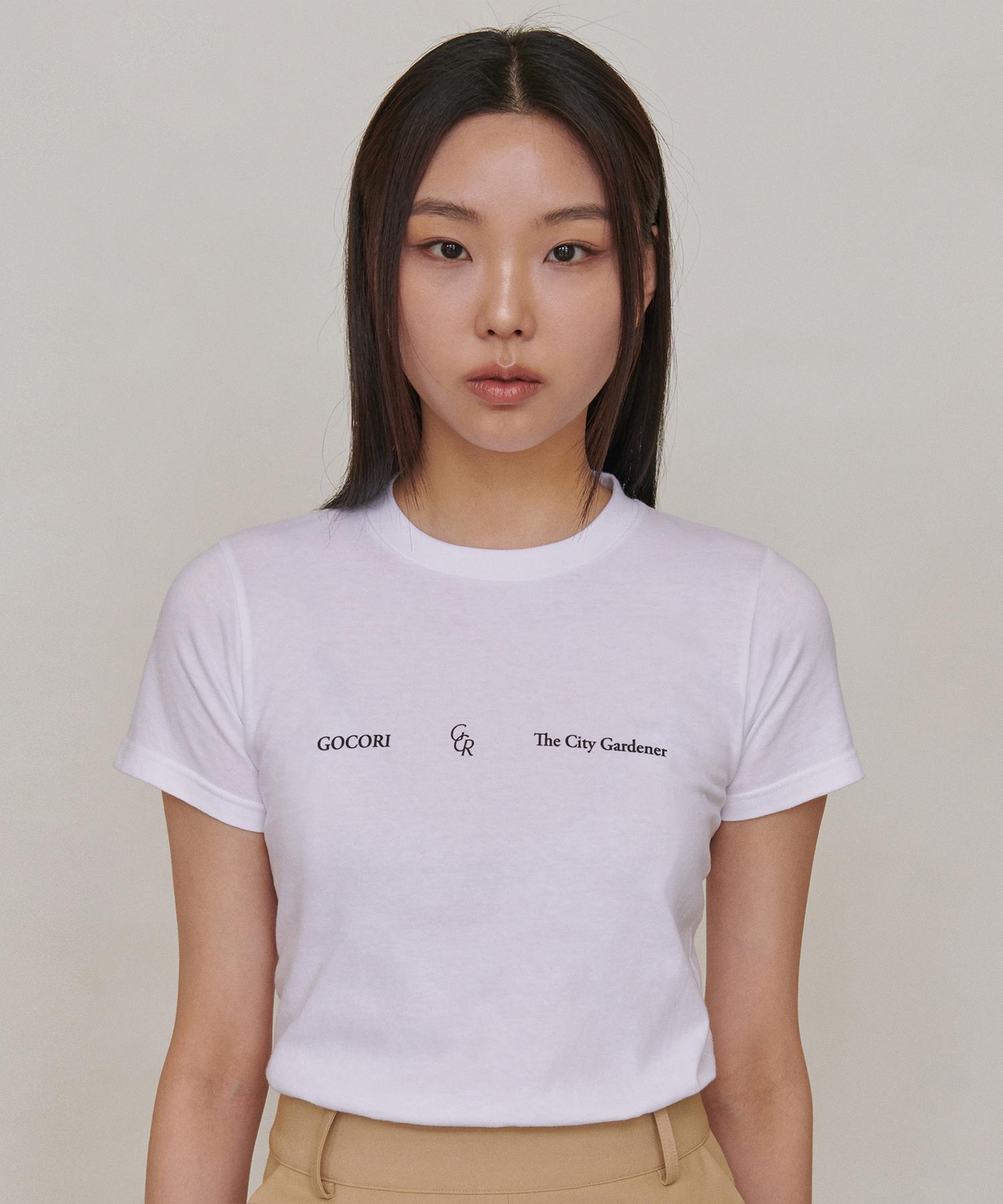 Gocori Gcr Logo T-Shirts Logo T-Shirt Crop T-Shirt Free/Free