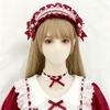 Lolita Lace Ribbon Bow Headband & Skirt Headdress