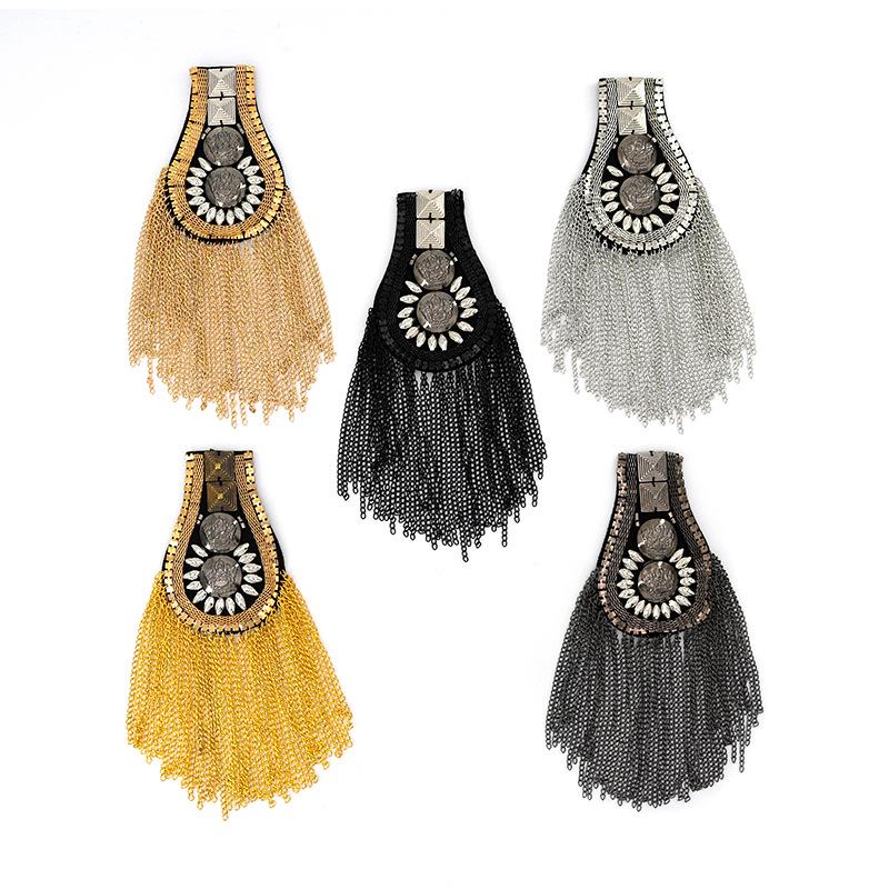 Tassel Epaulet Pendant Chain for DIY Fashion Accessories