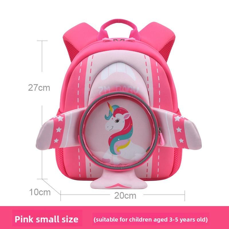 Cartoon Kids Backpack With Dacron For Preschool School Use