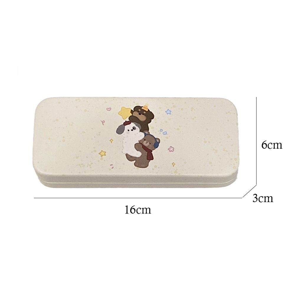 Pressure-Resistant Sunglasses Bag PU Leather Eyewear Protector Portable Eyeglass Cases  Students