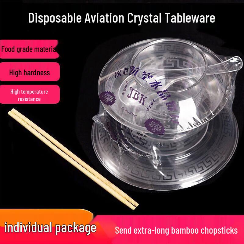 Yingtang Disposable Tableware Set - 100 Count