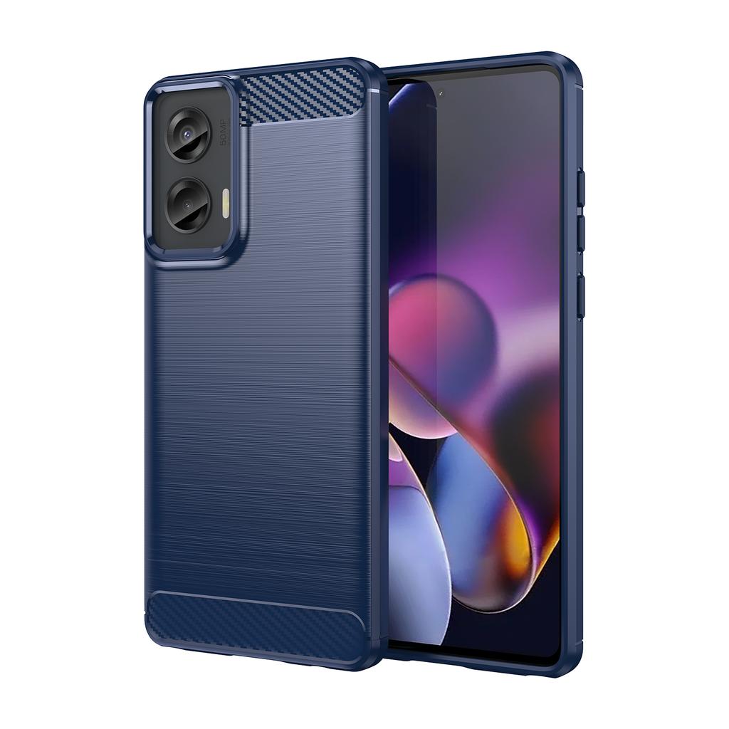Shockproof Matte Case For Motorola Moto G Stylus 5G 2024 Luxury Silicone Cover for moto g stylus 2024 Soft Carbon Fiber Cases