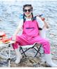 Women's Waterproof Wading Pants and Shoes - One-Piece Gold Suit, Small