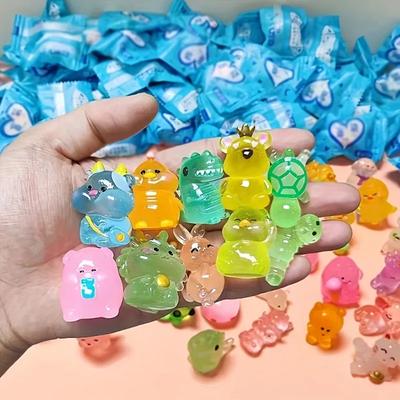 10-30-50 Stück Mini-Tier-Überraschungs-Blindbeutel Niedliche leuchtende verschiedene Farben Tiere Blindbox Spielzeug für Kinder Kindergeburtstagsgeschenk