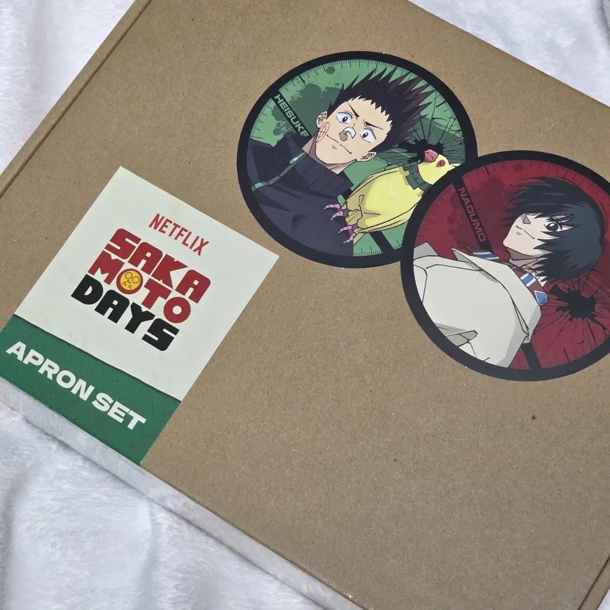 

Sakamoto Days Сакадей Всплывающий магазин Набор фартука и таблички с именем Неоткрытый товар