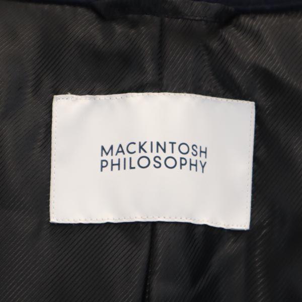 MACKINTOSH PHILOSOPHY Sanyo Shokai Long sleeve Ka Stains Yaool Stainless collar coat Women Used