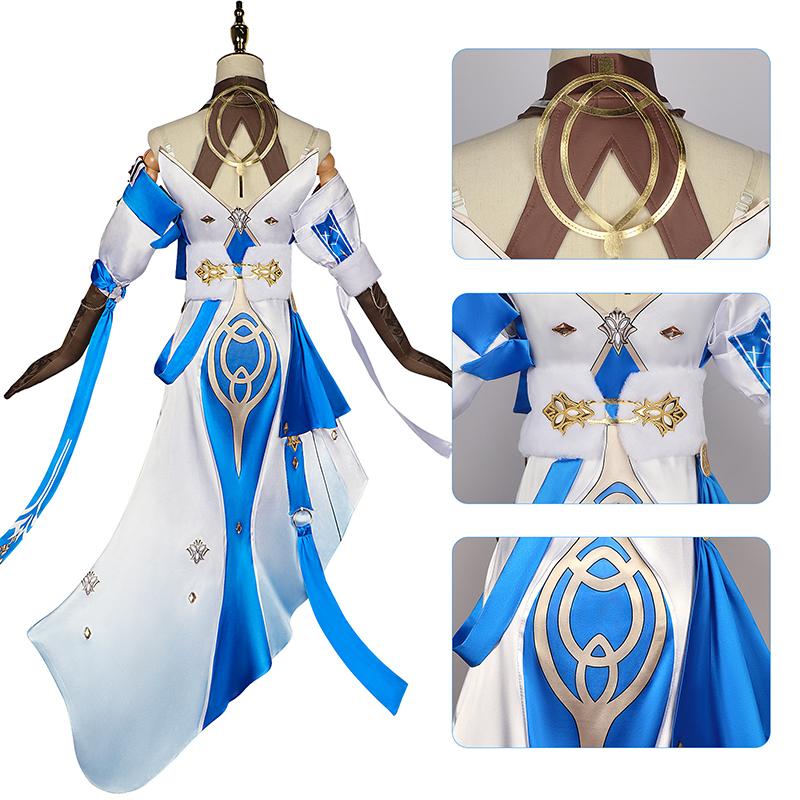Ysir Blonia Cosplay Costume Collapse Star Dome Railway Game Costume Halloween Cosplay Costume