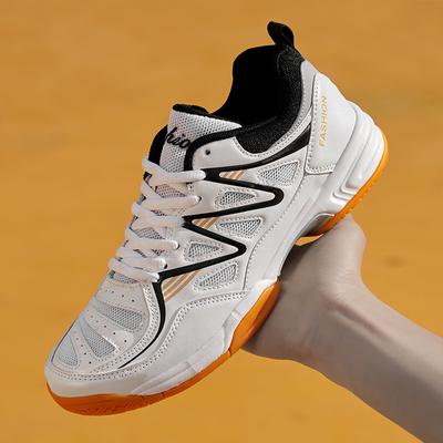 New Badminton Shoes Men's and Women's Soldiers' Sneakers Spring and Summer Breathable Sneakers Competition Training Shoes Student Tennis Shoes