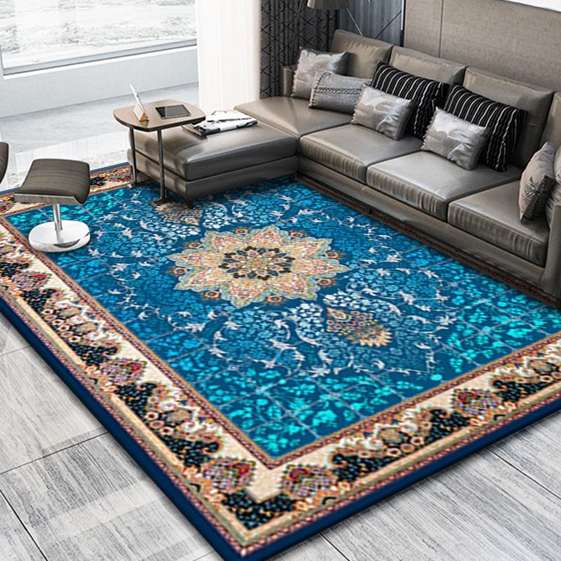 

Коврики для гостиной в богемном стиле, украшения для спальни, роскошные противоскользящие коврики, большой ковер, ковер для гостиной, персидский ковер, моющийся 60*90cm