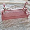 Punch-Free Retractable Under-Desk Cable Management Shelf and Storage Rack