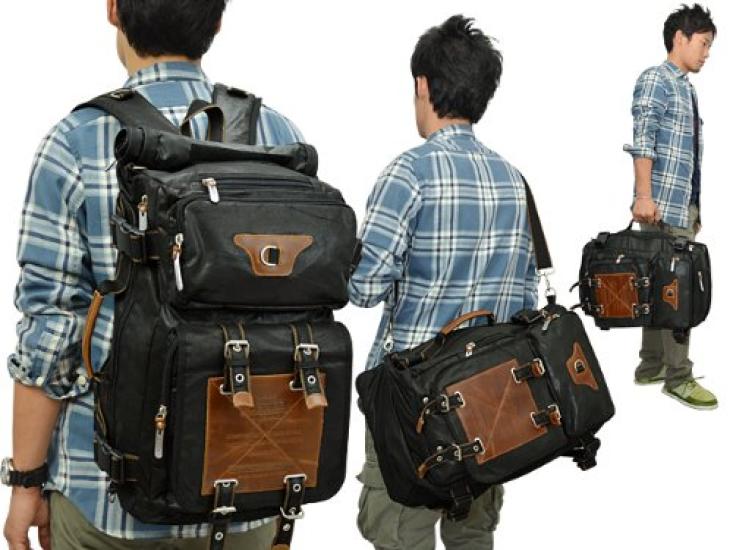 Rucsac de umăr 3 în 1 Work Negru [Device] -