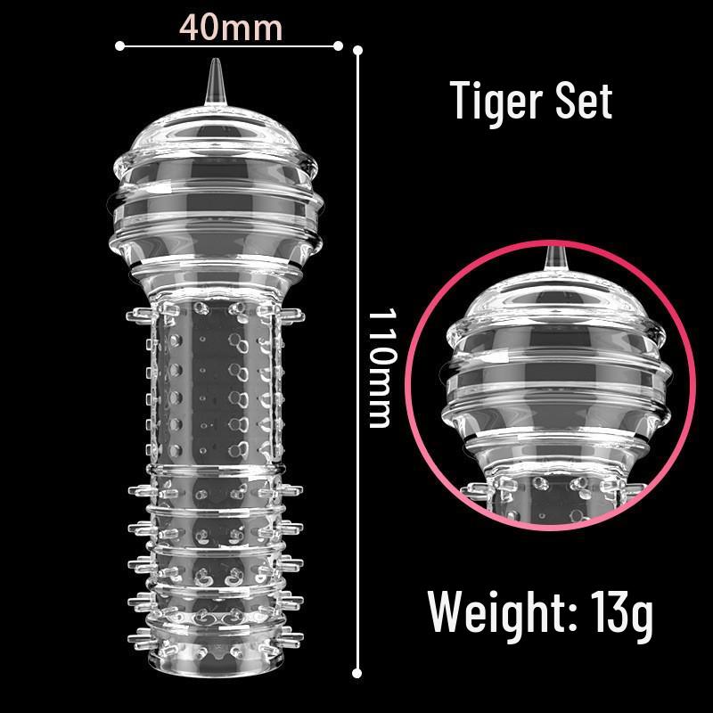 Wolf Tooth Sleeve Clitoral Stimulating Long-lasting Couple's Pleasure Toy