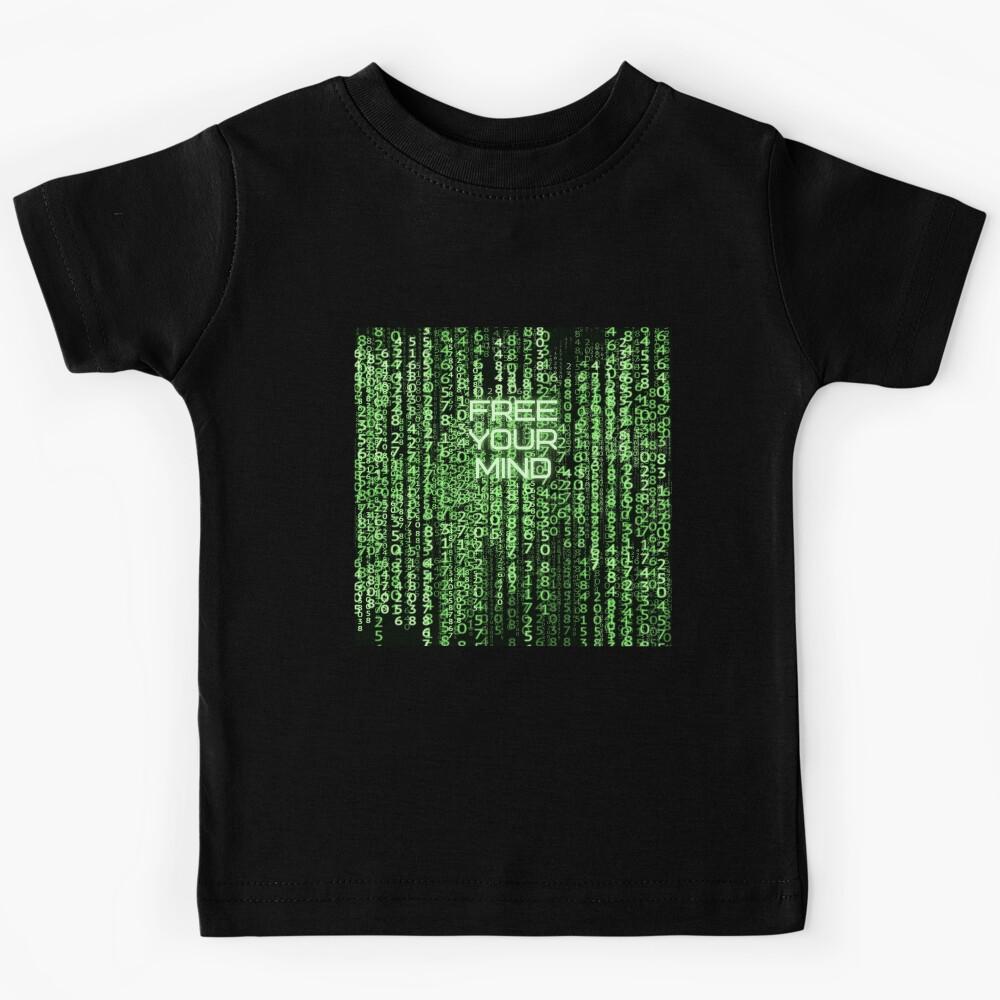 Free Your Mind - Matrix Kids T-Shirt 130