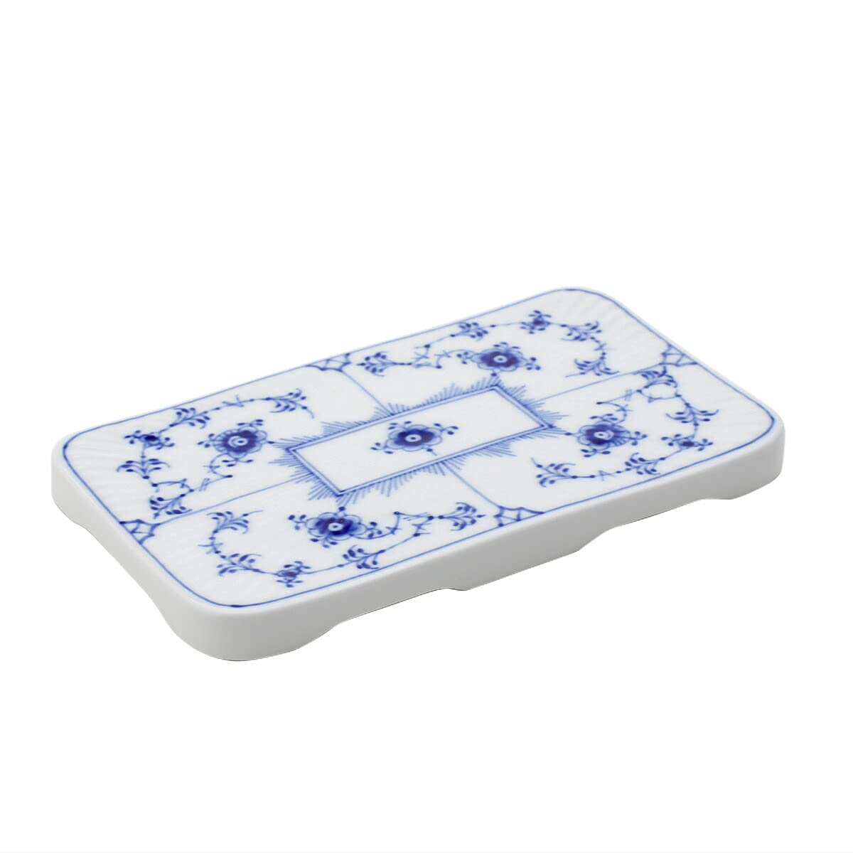 

Royal Copenhagen ROYAL COPENHAGEN Синяя рифленая гладкая картонная тарелка для хлеба и масла 1101362(1052387) [Элемент]