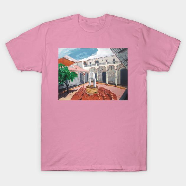 T Shirt Women Patio Colonial Harajuku Print Kawaii Tshirt Summer Short Sleeve Female T-Shirt Top Tee