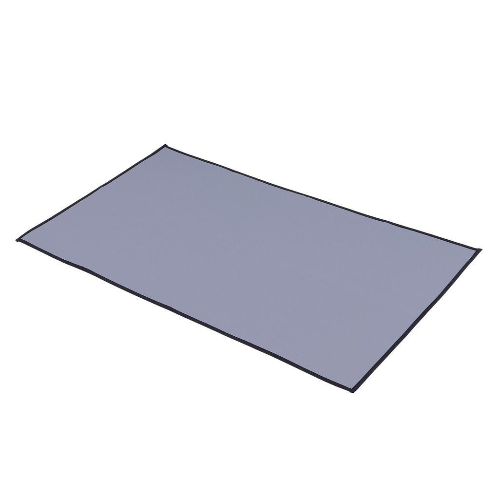 Outdoor Camping Barbecue Grillunterlagen Silikon Feuerfest Flammenhemmend Schutzmatte Grau