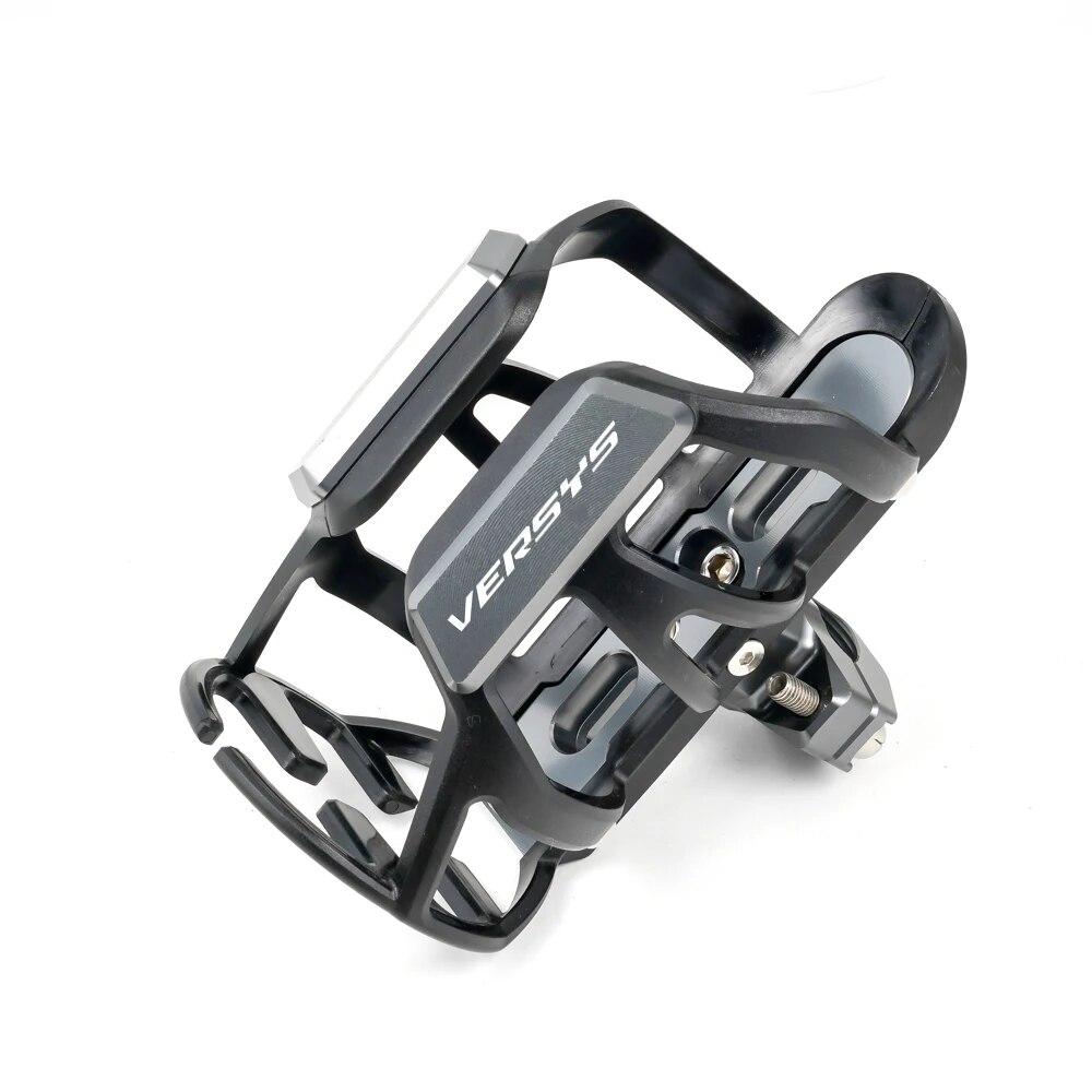 

Для Kawasaki VERSYS 300X 650 1000 VERSYS300X VERSYS1000 высококачественный мотоциклетный ЧПУ держатель для стакана, напитка, бутылки с водой серый